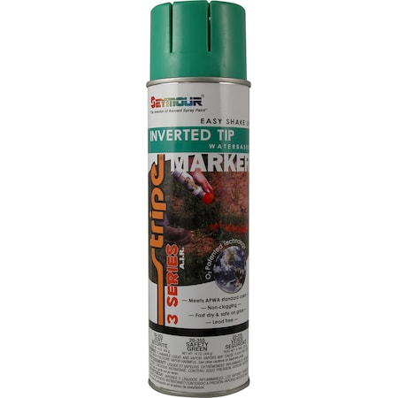 Seymour Midwest Inverted Tip, Air Tech Safety Green, 20 oz 20-355